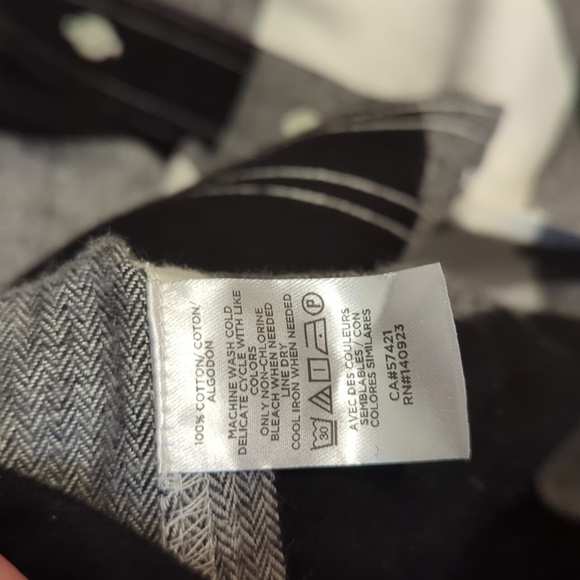 Ann Taylor Loft Flannel Top NWT Size Large - Picture 4 of 9